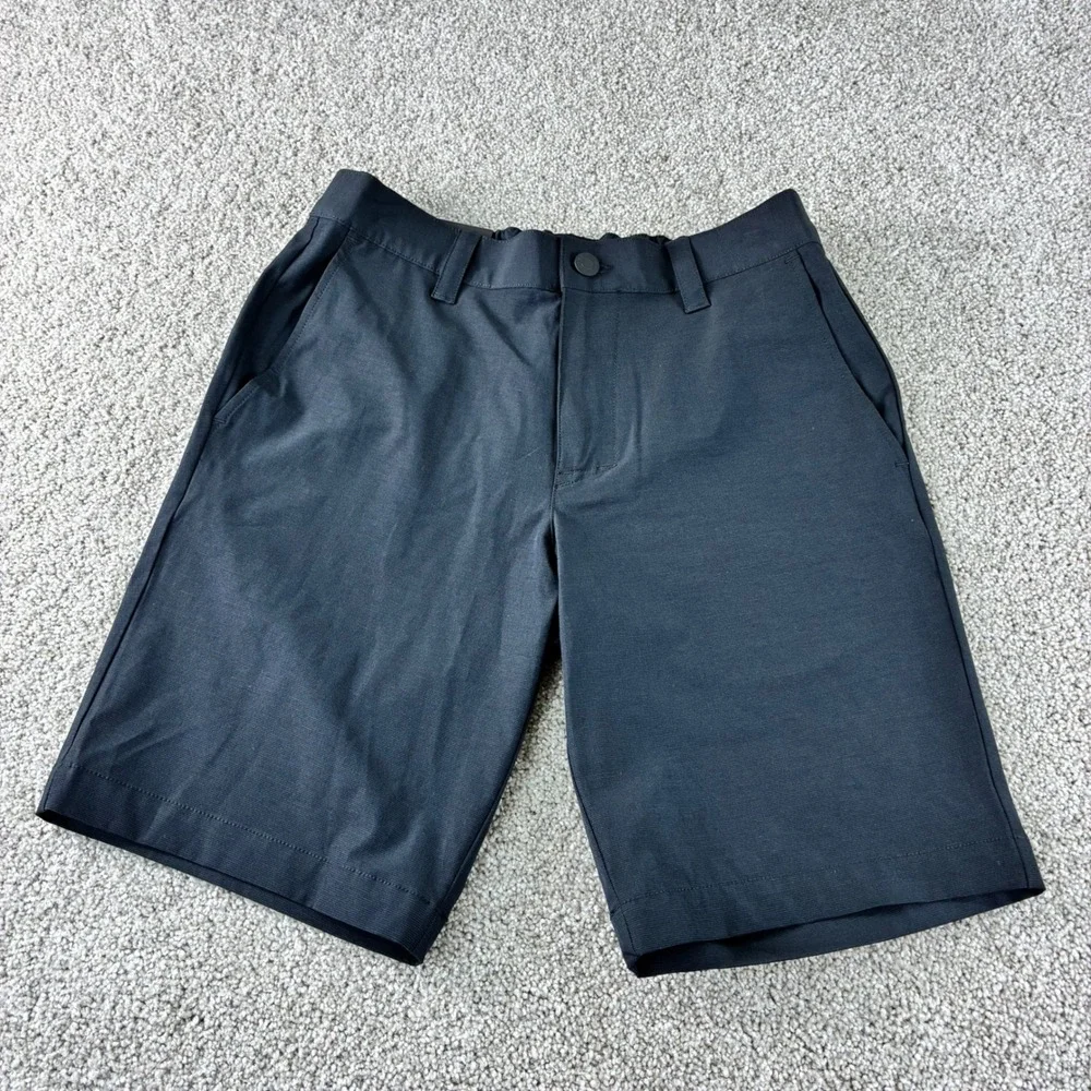 NWT Banana Republic‎ Mens 30 Comfort Flat Front Shorts Stretch Wicking Uniform